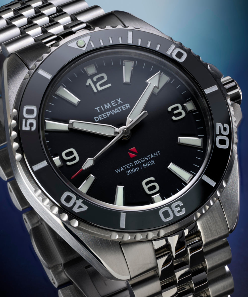 Timex Deepwater Arctic 40.5mm Stainless Steel Bracelet Watch