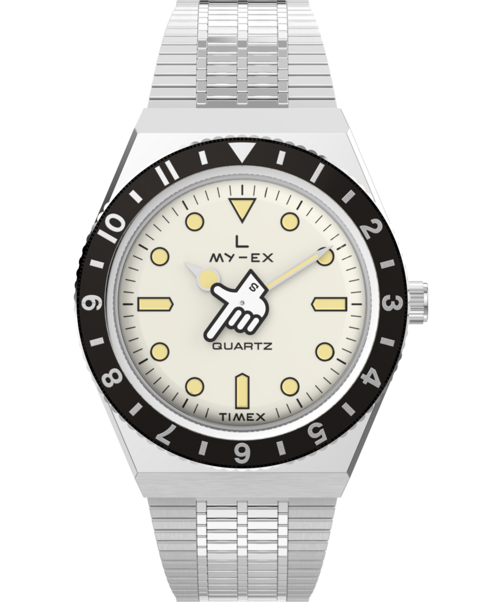 Timex Timex x seconde/seconde/ Loser 38mm Stainless Steel Bracelet Watch