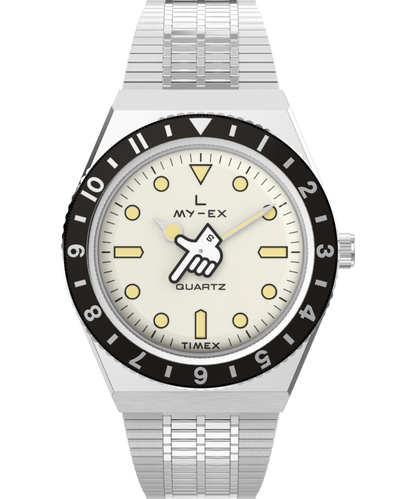 Timex Timex x seconde/seconde/ Loser 38mm Stainless Steel Bracelet Watch