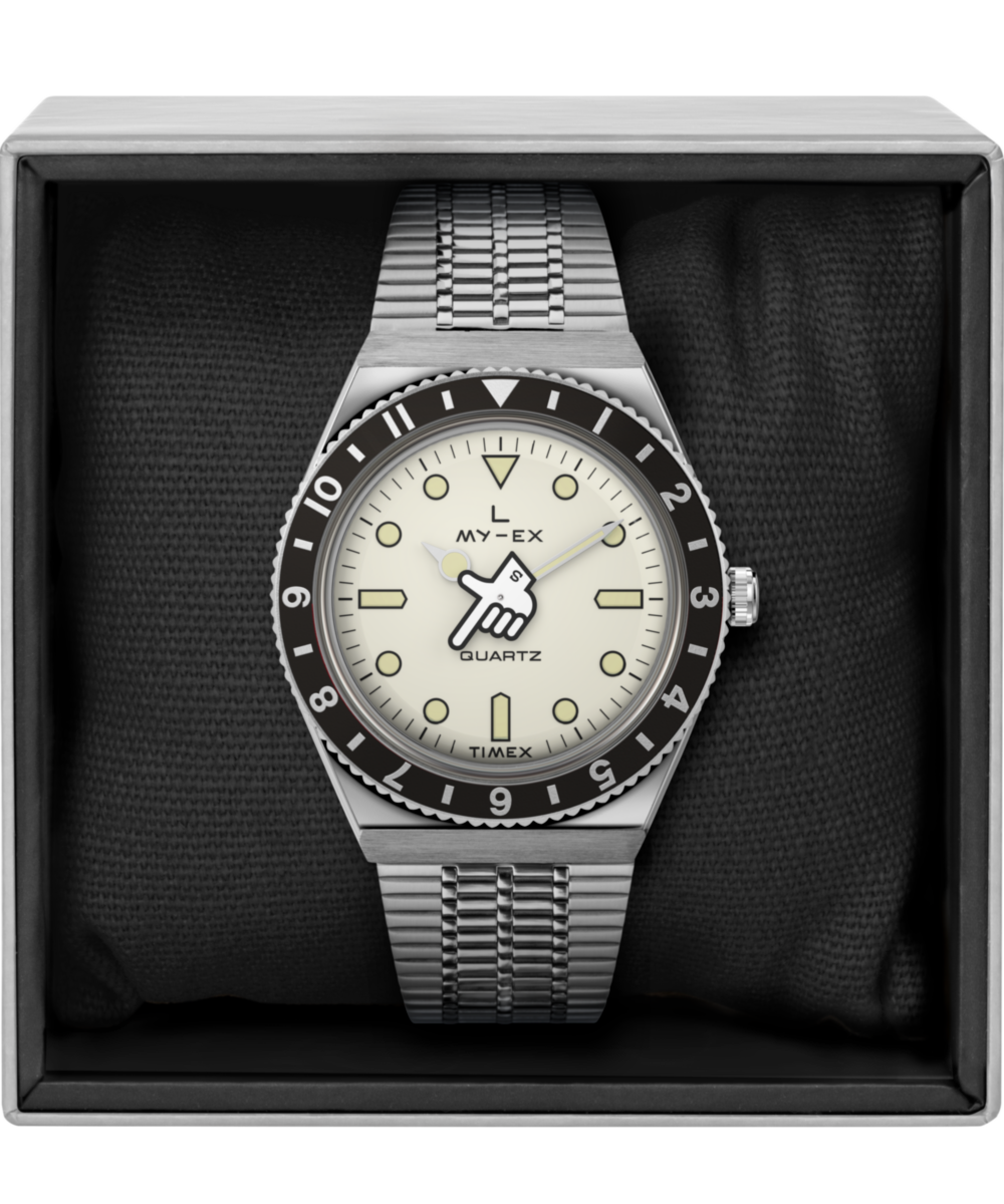 Timex Timex x seconde/seconde/ Loser 38mm Stainless Steel Bracelet Watch