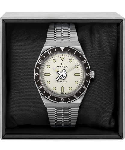 Timex Timex x seconde/seconde/ Loser 38mm Stainless Steel Bracelet Watch