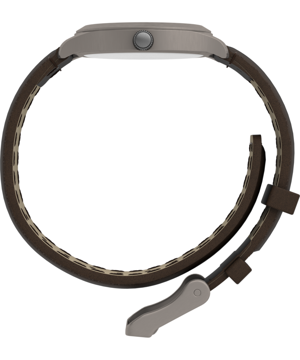 Timex Expedition Metal Field 37mm Leather Strap Watch