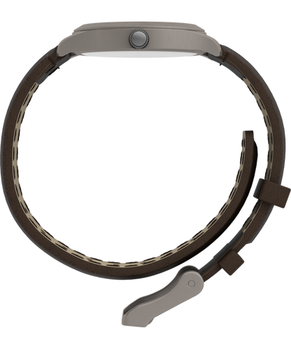 Timex Expedition Metal Field 37mm Leather Strap Watch