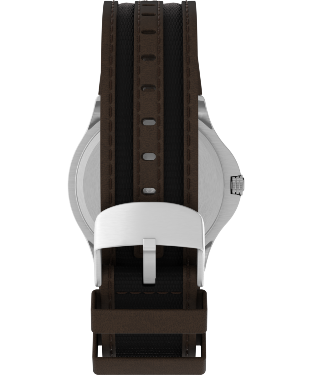 Timex Expedition Metal Field 40mm Leather Strap Watch