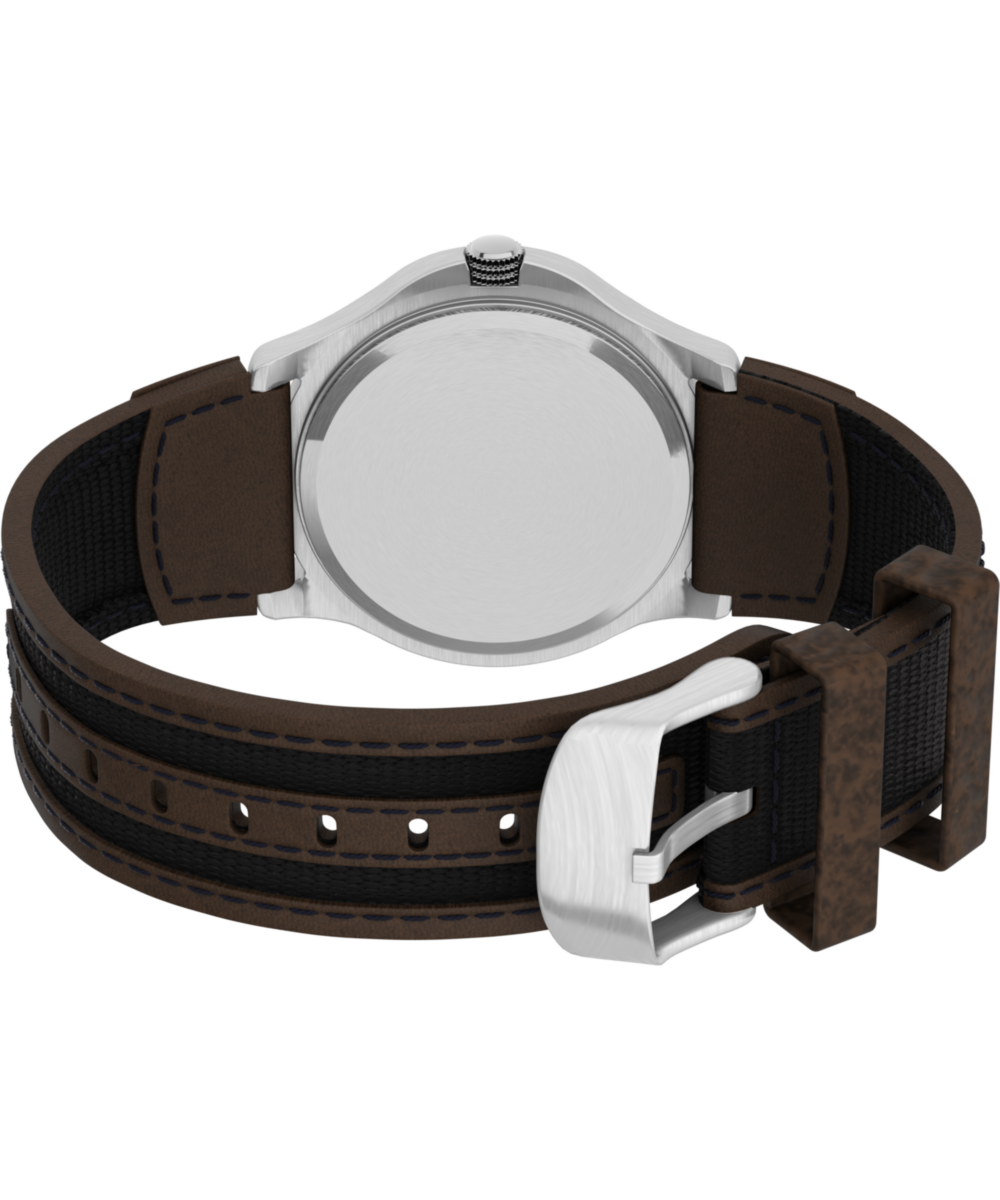 Timex Expedition Metal Field 40mm Leather Strap Watch