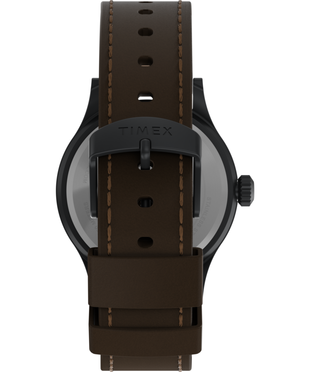 Timex Expedition Scout 40mm Leather Strap Watch