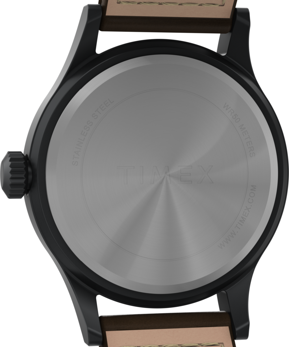 Timex Expedition Scout 40mm Leather Strap Watch