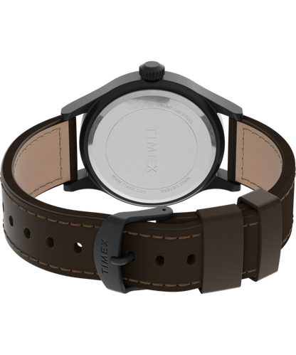 Timex Expedition Scout 40mm Leather Strap Watch