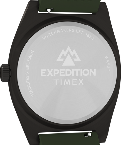 Timex Expedition Capstone 39mm Silicone Strap Watch