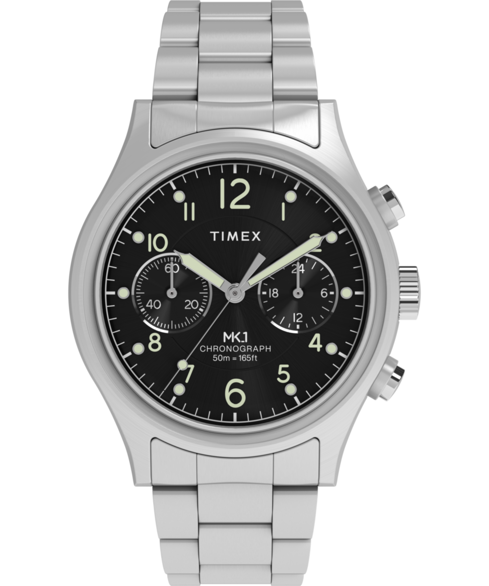Timex MK1 Chronograph 40mm Stainless Steel Bracelet Watch
