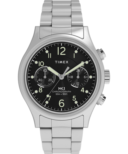 Timex MK1 Chronograph 40mm Stainless Steel Bracelet Watch