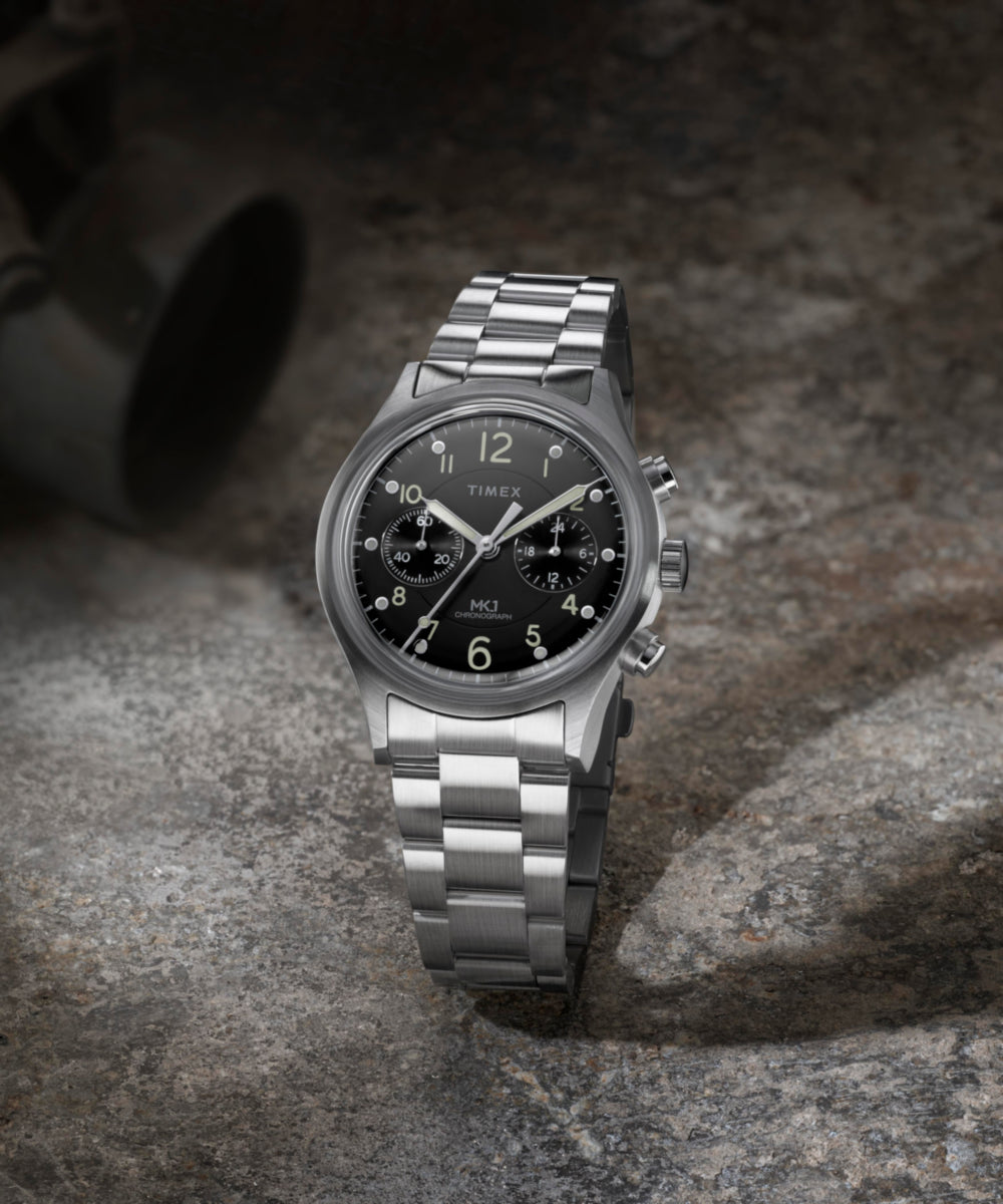 Timex MK1 Chronograph 40mm Stainless Steel Bracelet Watch