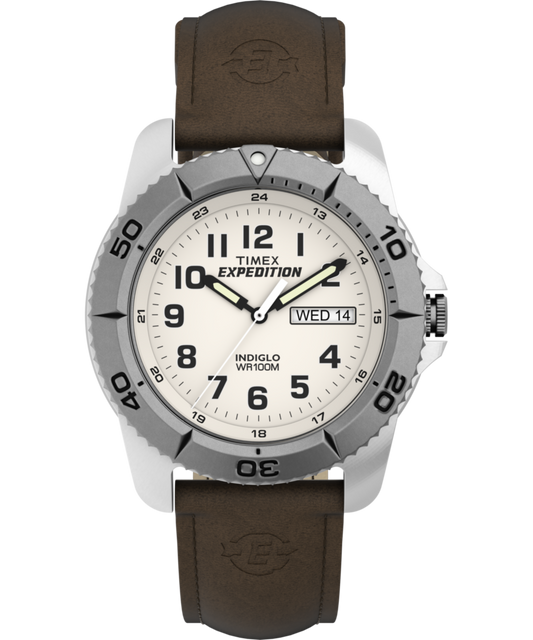 Timex Expedition Traditional 40mm Leather Strap Watch
