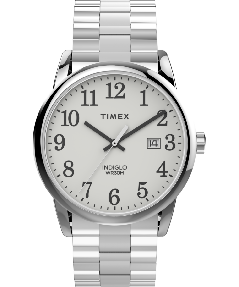 Timex Easy Reader Date 38mm Expansion Band Watch