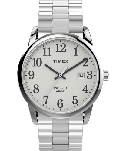 Timex Easy Reader Date 38mm Expansion Band Watch