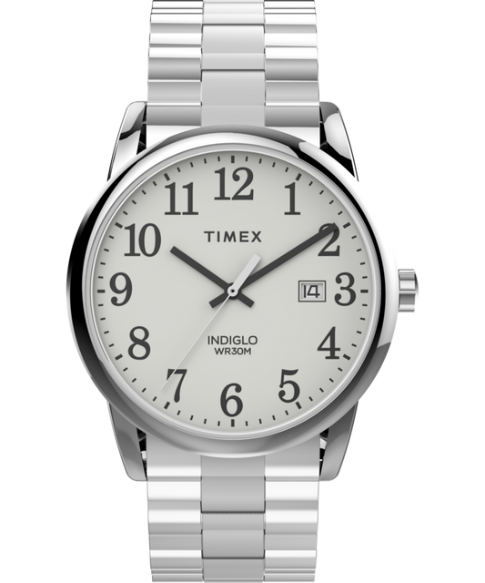 Timex Easy Reader Date 38mm Expansion Band Watch