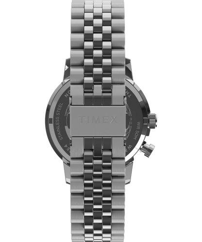 Timex Marlin Moon Phase Multifunction 40mm Stainless Steel Bracelet Watch