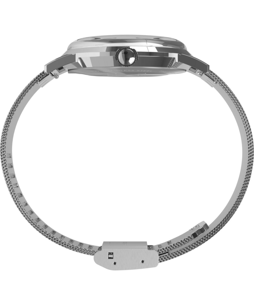 Timex Todd Snyder x Timex Marlin Mesh 34mm Stainless Steel Bracelet Watch