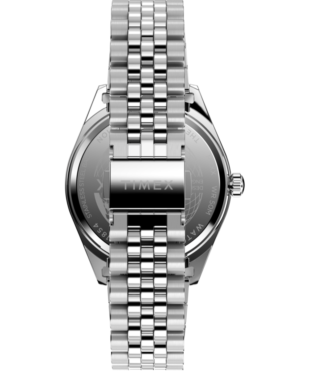 Timex Timex Legacy Day and Date 41mm Stainless Steel Bracelet Watch