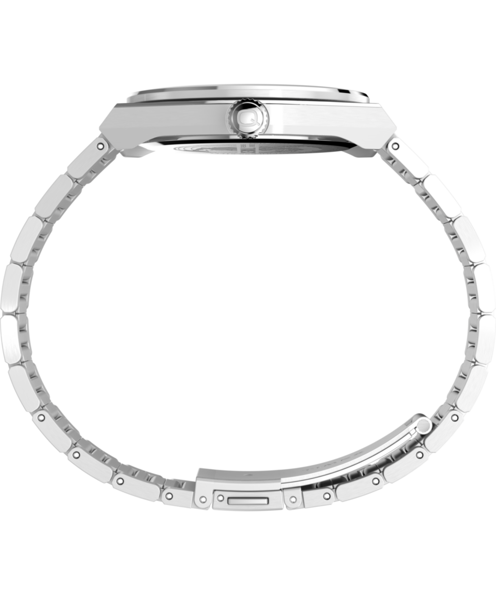 Timex Q Timex Continental GMT 39mm Stainless Steel Bracelet Watch