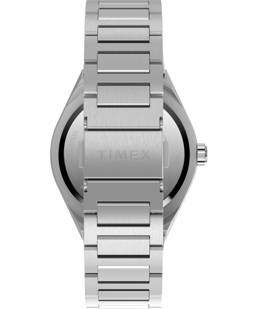 Timex Q Timex Continental GMT 39mm Stainless Steel Bracelet Watch