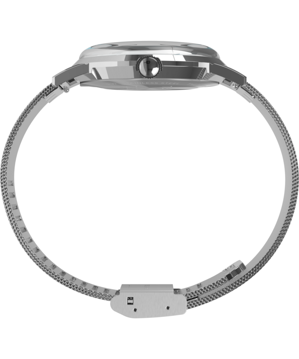 Timex Todd Snyder x Timex Marlin Mesh 34mm Stainless Steel Bracelet Watch