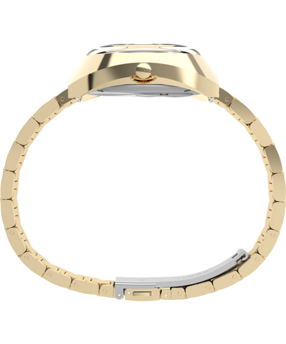 Timex Q Timex 1972 Time Machine Reissue 39mm Stainless Steel Bracelet Watch