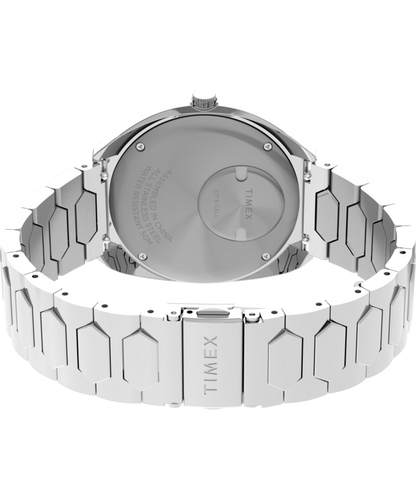 Timex Q Timex 1972 Time Machine Reissue 39mm Stainless Steel Bracelet Watch