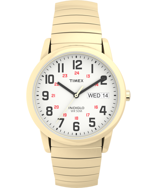 Timex Easy Reader Day Date 35mm Expansion Band Watch