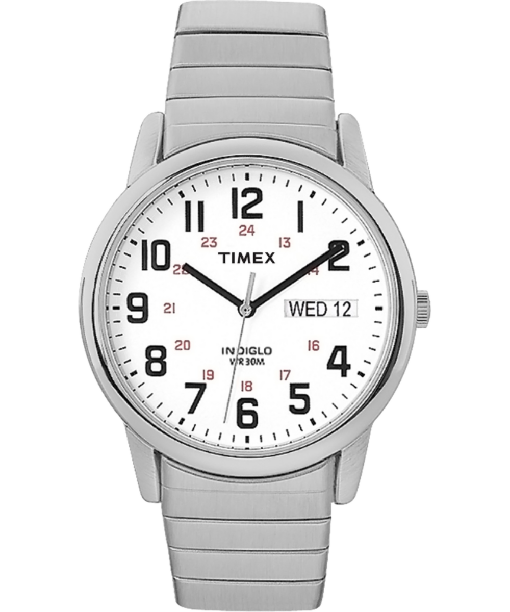 Timex Easy Reader Day Date 35mm Expansion Band Watch