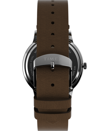 Timex Waterbury Classic 40mm Leather Strap Watch