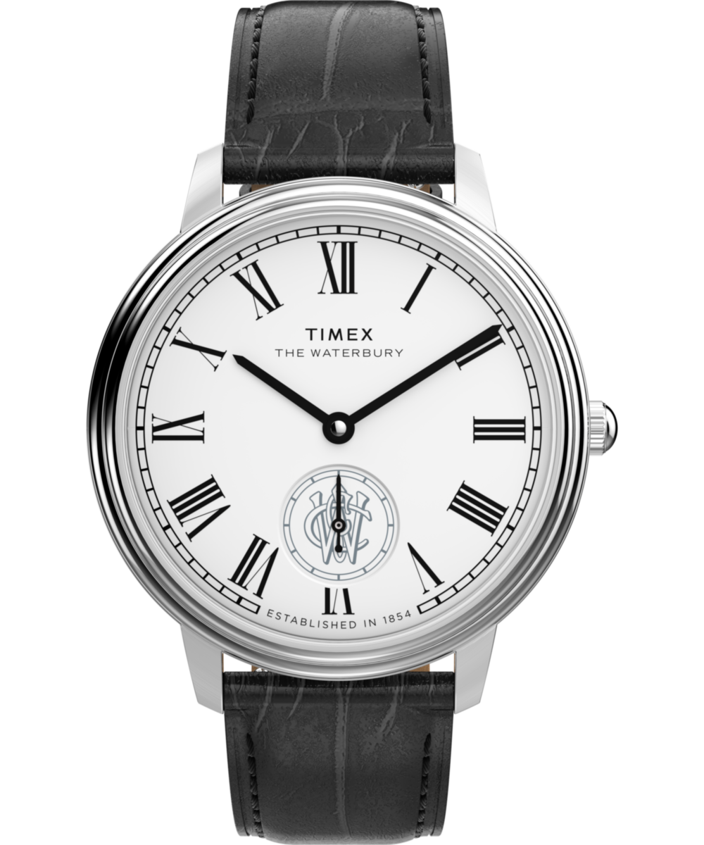 Timex Waterbury Metropolitan Sub-Second 39mm Leather Strap Watch