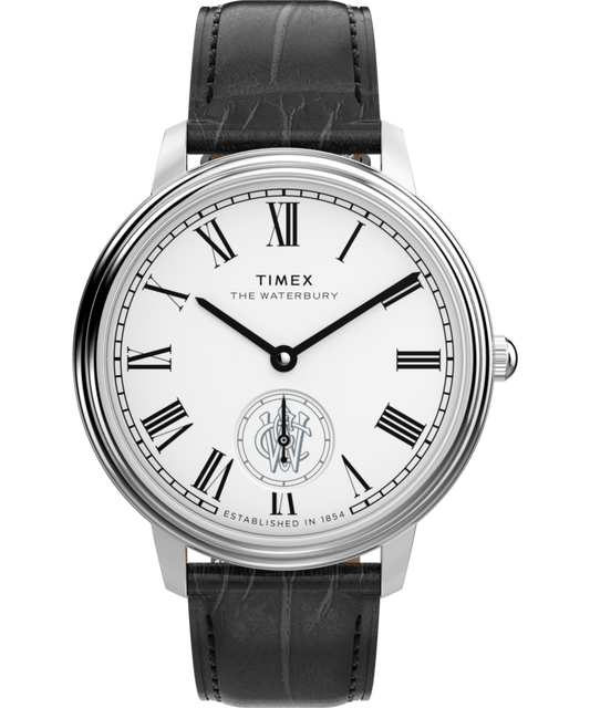 Timex Waterbury Metropolitan Sub-Second 39mm Leather Strap Watch