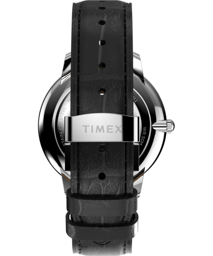 Timex Waterbury Metropolitan Sub-Second 39mm Leather Strap Watch