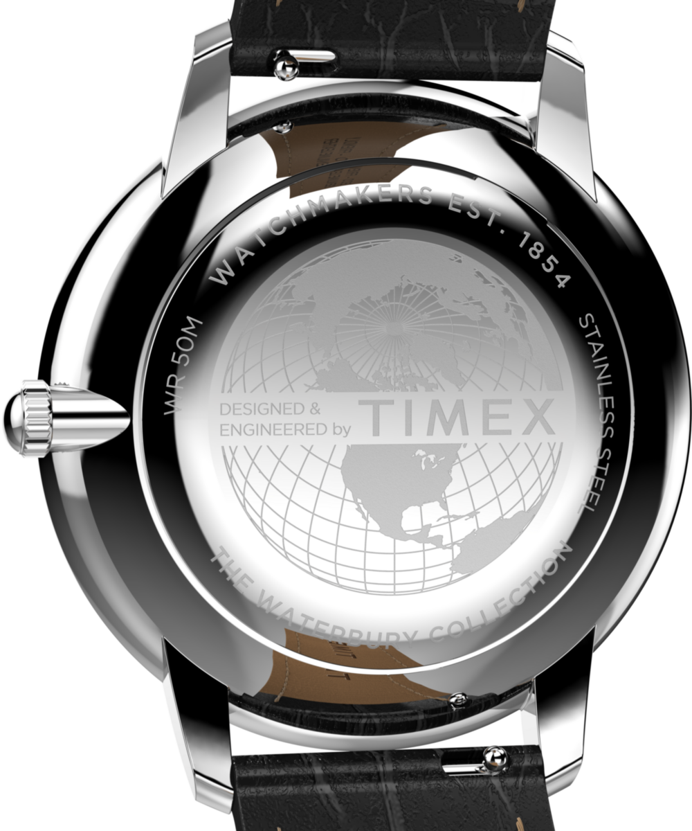 Timex Waterbury Metropolitan Sub-Second 39mm Leather Strap Watch