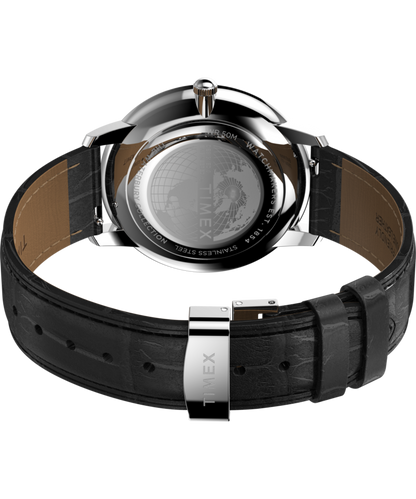 Timex Waterbury Metropolitan Sub-Second 39mm Leather Strap Watch