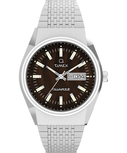 Timex Q Timex Falcon Eye 38mm Stainless Steel Bracelet Watch