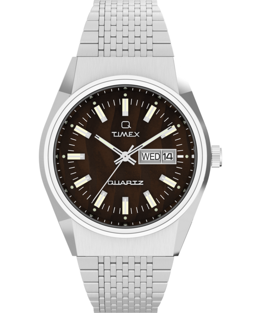 Timex Q Timex Falcon Eye 38mm Stainless Steel Bracelet Watch