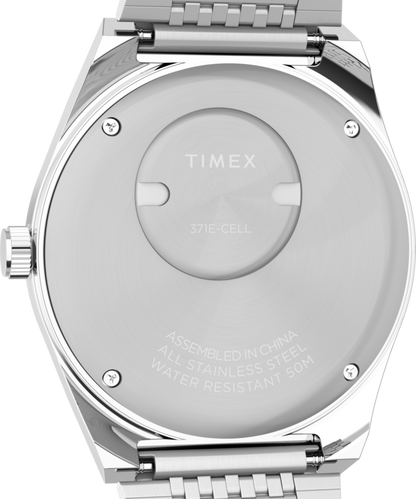 Timex Q Timex Falcon Eye 38mm Stainless Steel Bracelet Watch