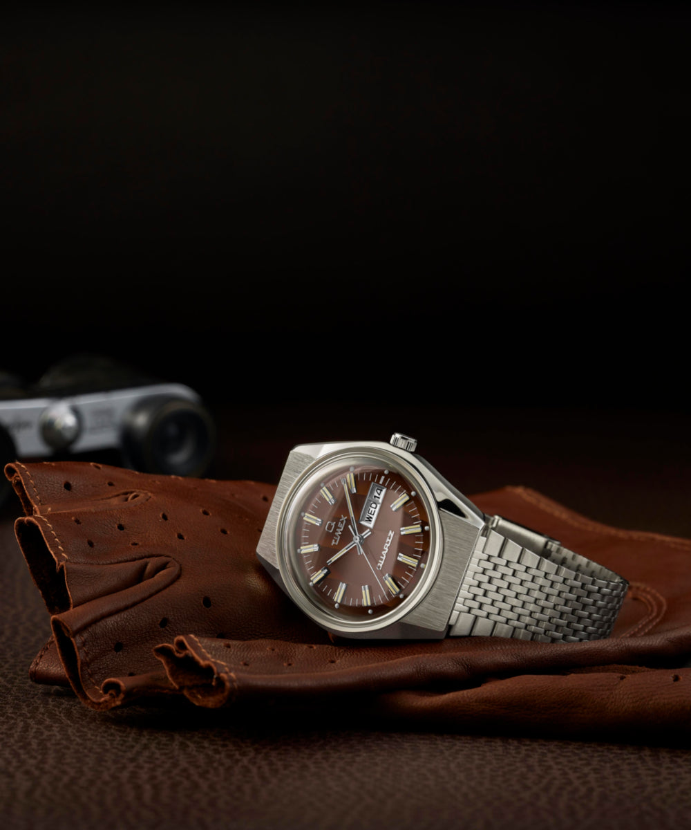 Timex Q Timex Falcon Eye 38mm Stainless Steel Bracelet Watch
