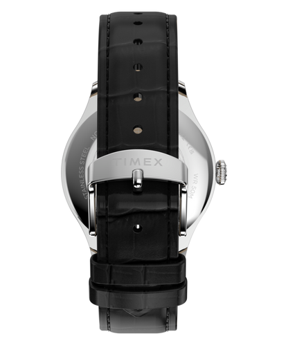 Timex Waterbury Classic Sub-Second 39mm Leather Strap Watch