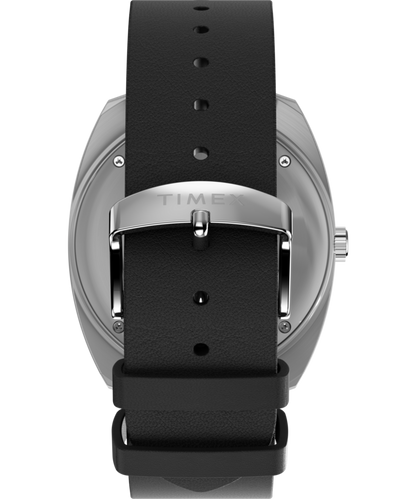 Timex Q Timex 1975 Enigma 37mm Leather Strap Watch