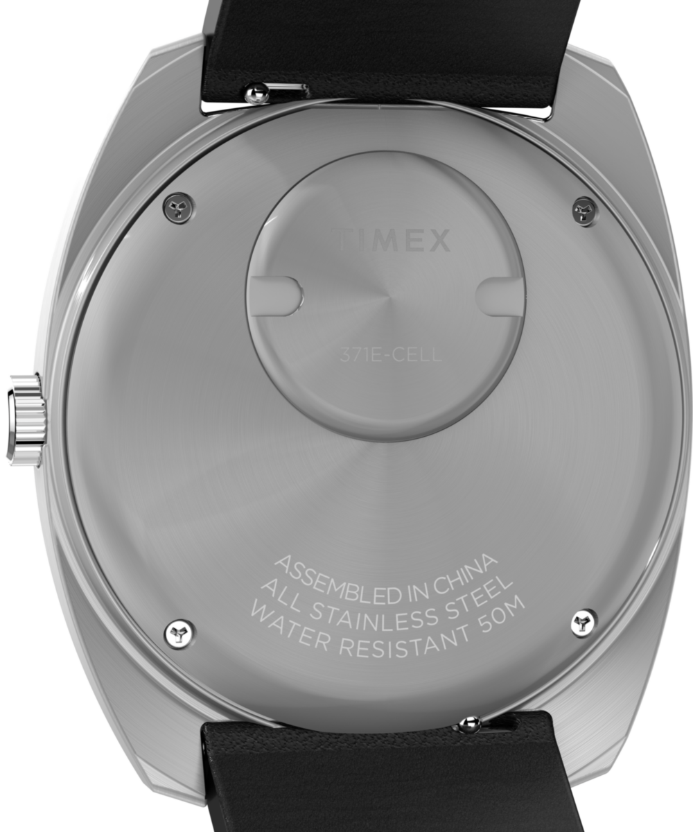 Timex Q Timex 1975 Enigma 37mm Leather Strap Watch