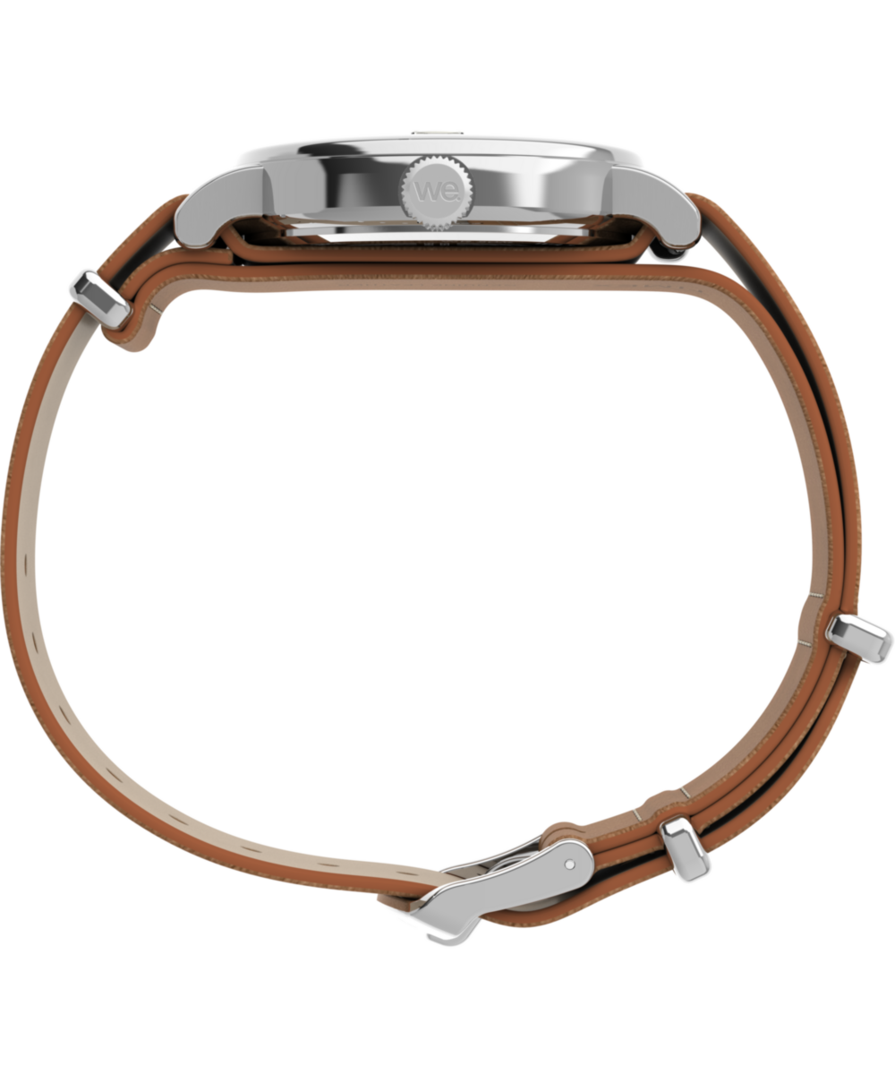Timex Weekender 37mm Leather Strap Watch