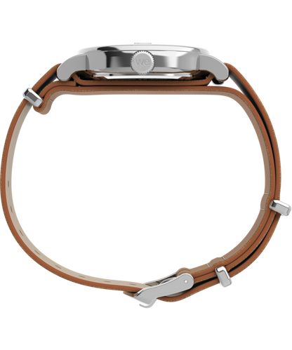 Timex Weekender 37mm Leather Strap Watch