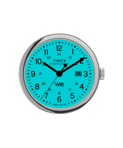 Timex Weekender 37mm Leather Strap Watch