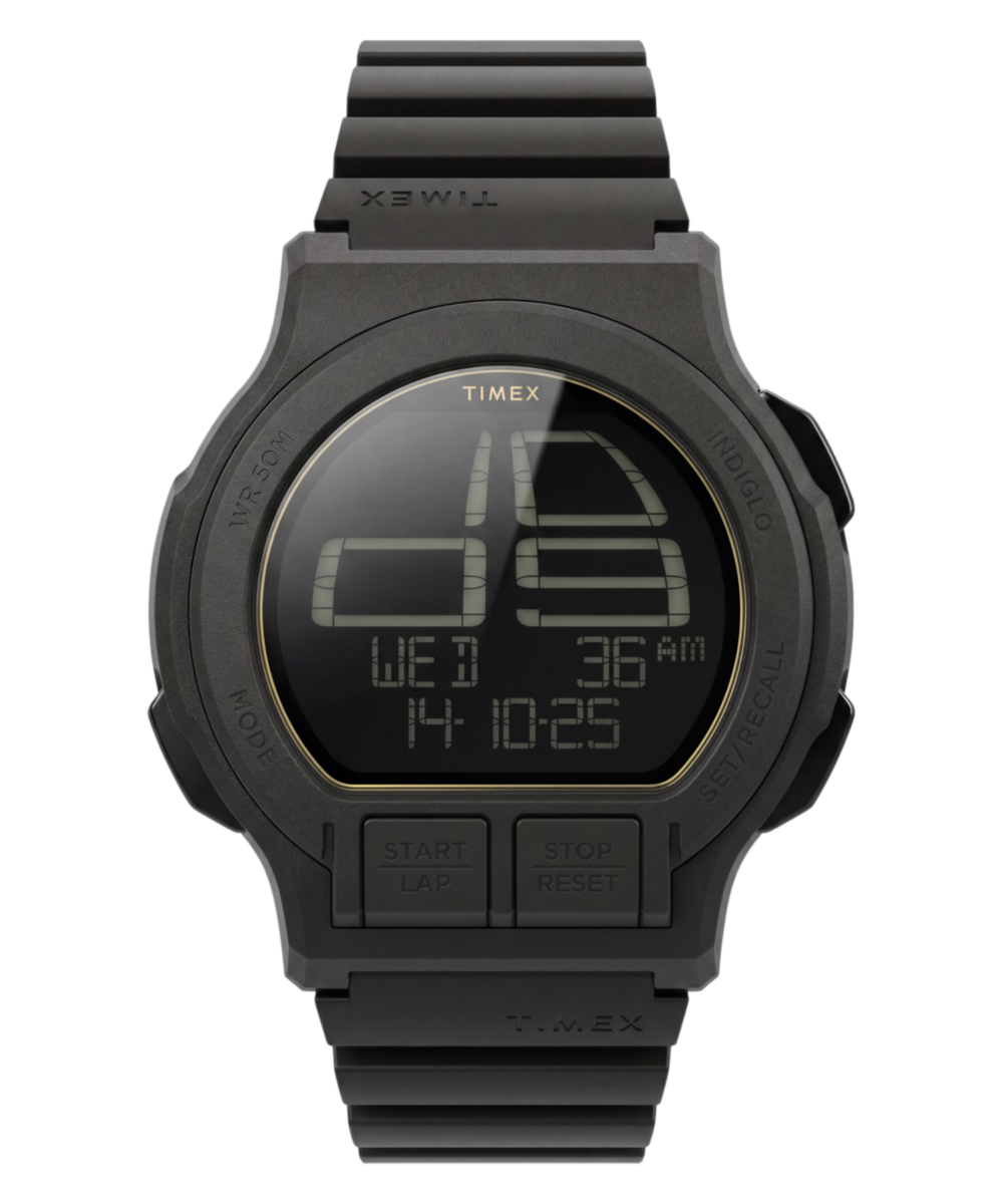 Timex Retroware Digital 46mm Resin Strap Watch