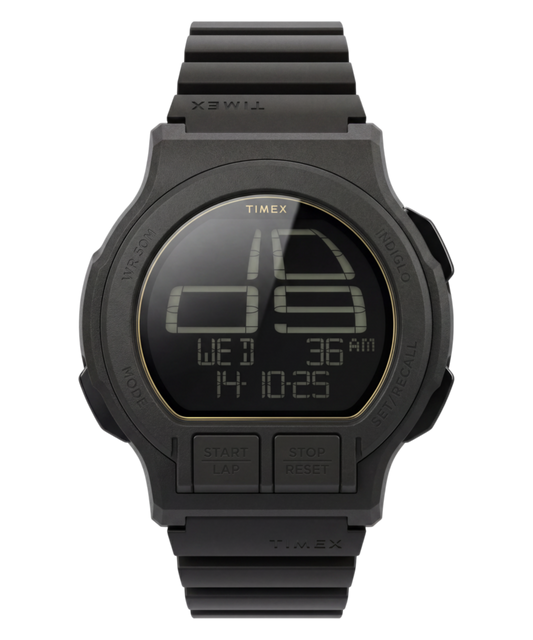 Timex Retroware Digital 46mm Resin Strap Watch