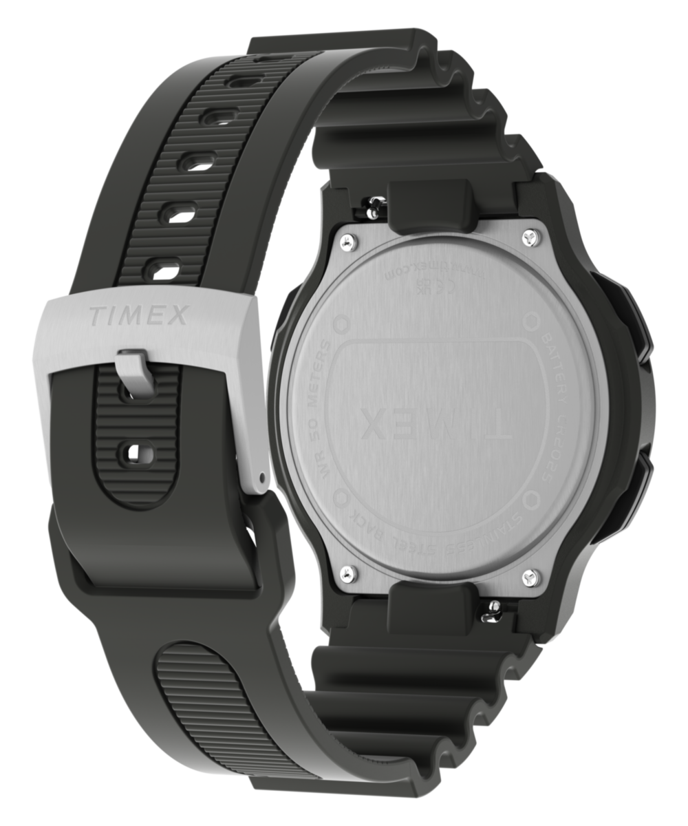 Timex Retroware Digital 46mm Resin Strap Watch