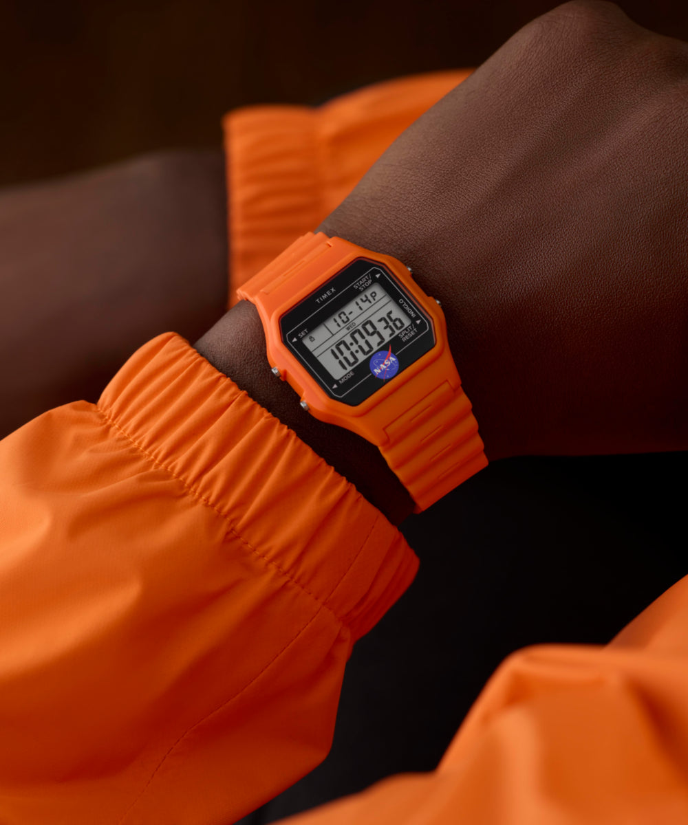 Timex Timex Main Street NASA Artemis Digital 36mm Resin Strap Watch